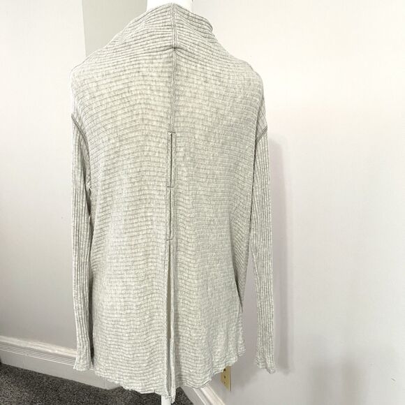 Free People We the Free Lovers Rib Thermal Top Size Small Oversized Split Back - Picture 4 of 9